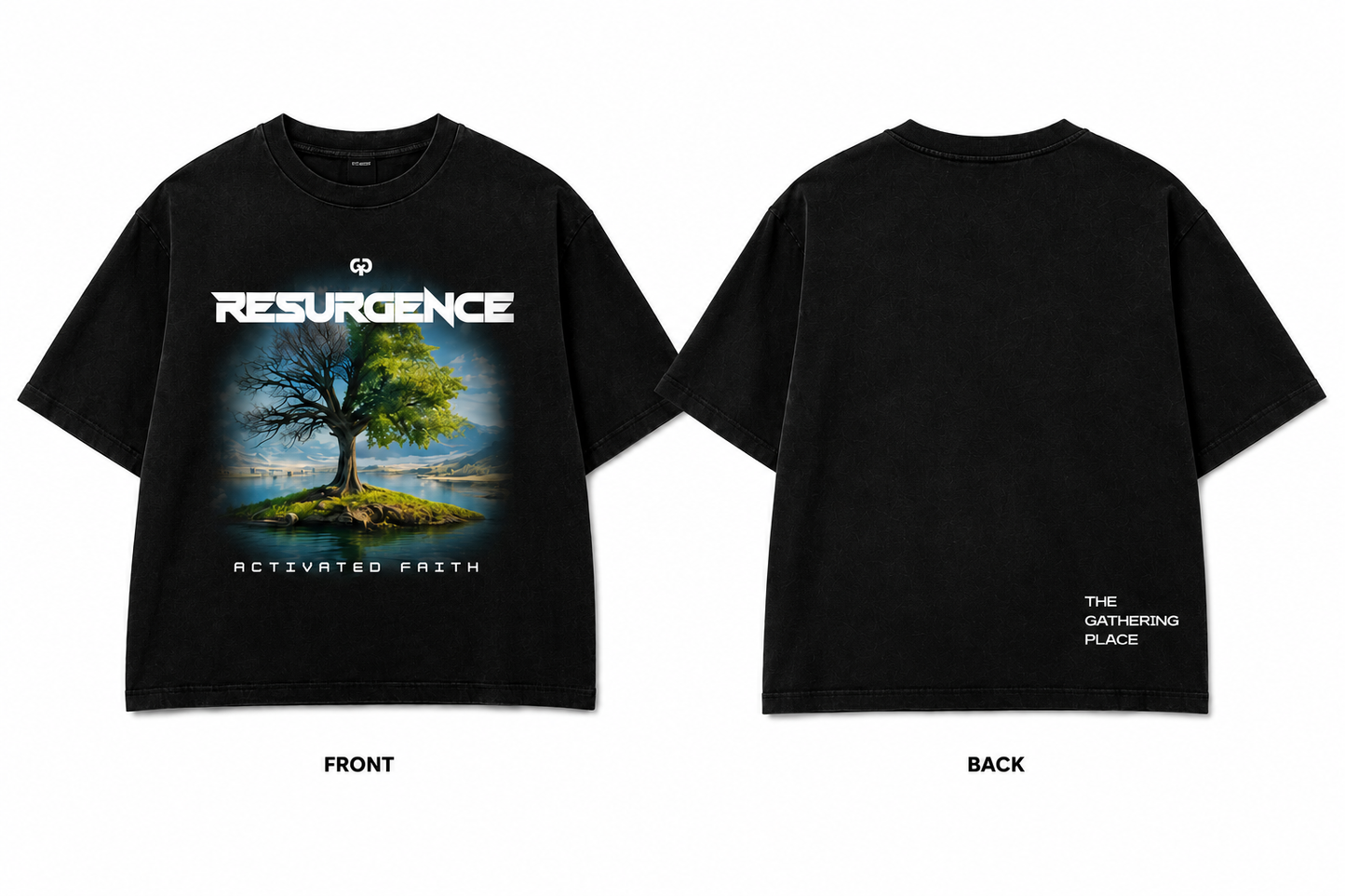 Resurgence Oversized Cropped T-Shirt