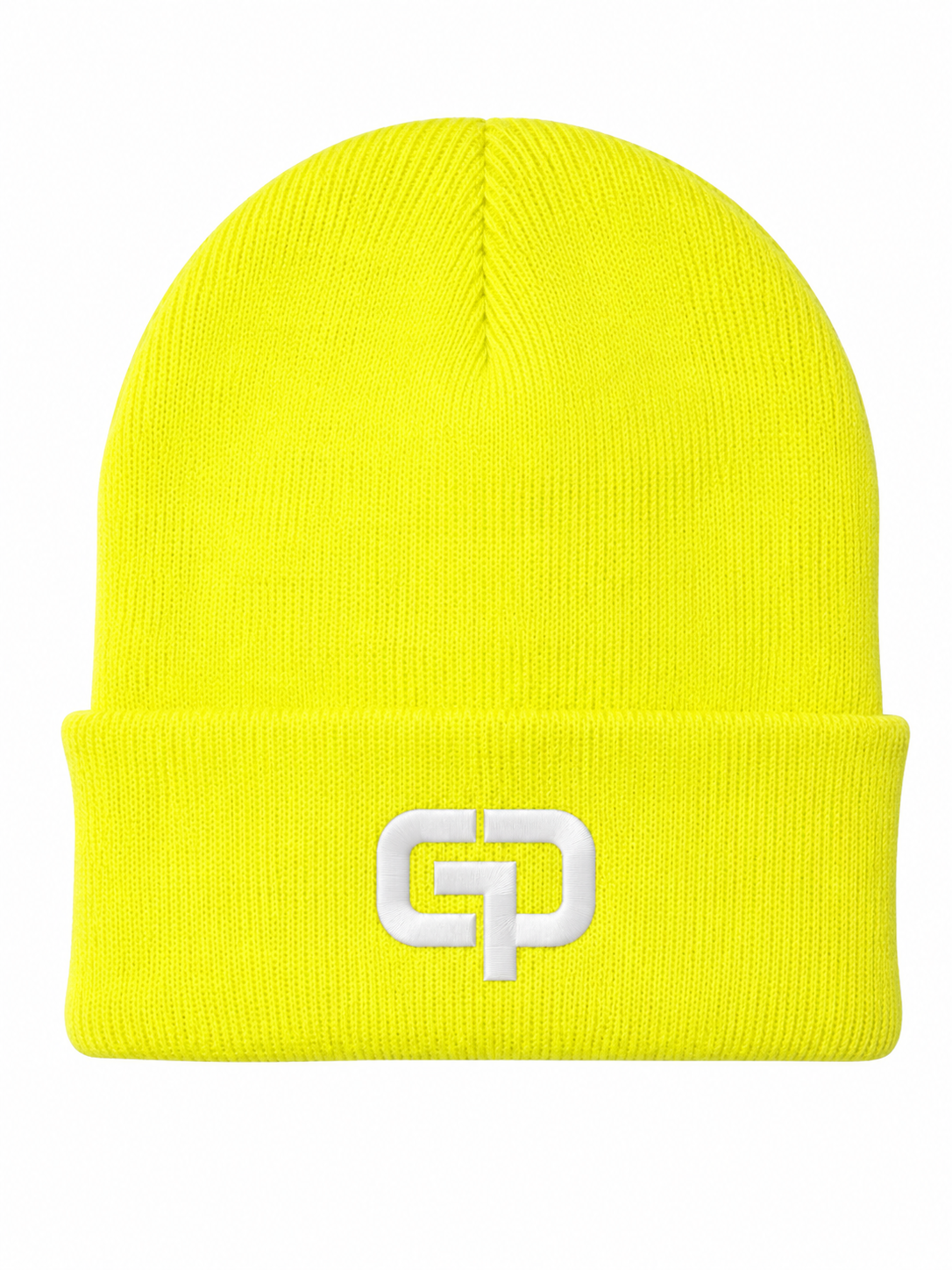 GP Embroidered Cuffed Beanie